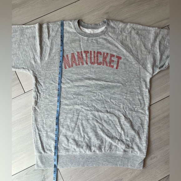 Free People Retro Brand “NANTUCKET” Sweatshirt New With Defect - Picture 5 of 7